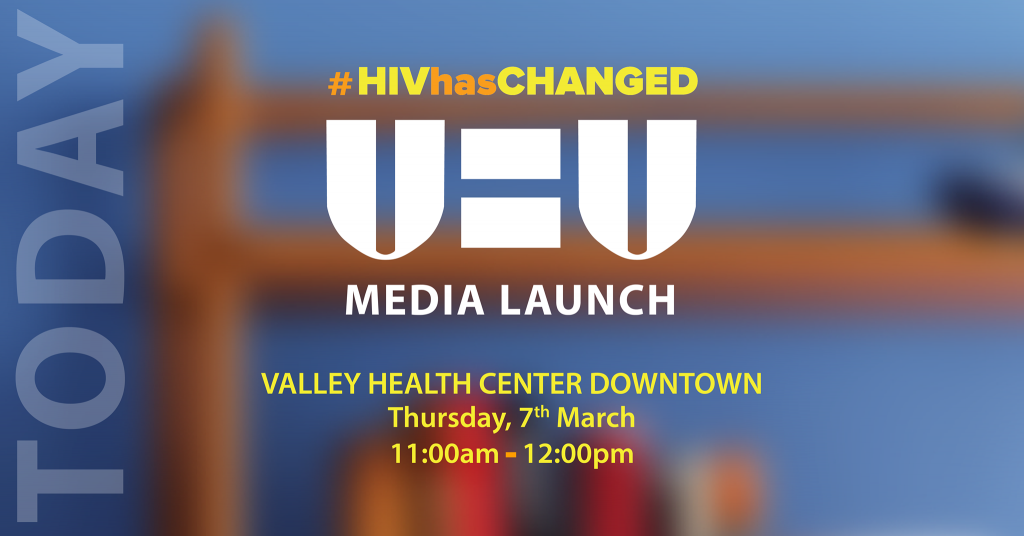 #HIVHasChanged U=U Media Launch - Flyer