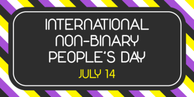 International Non-Binary People's Day July 14