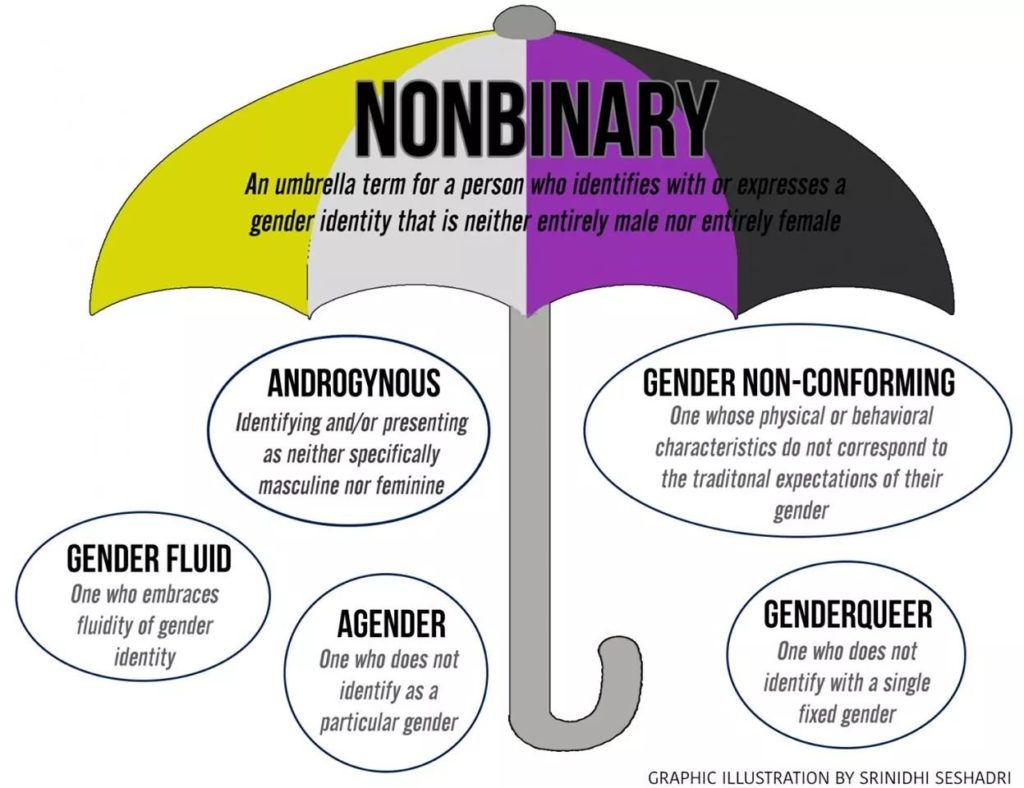 NonBinary a Term Outside Two Genders Project MORE