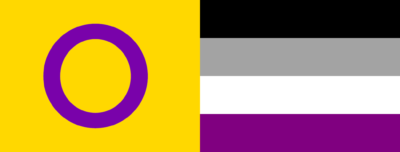 Intersex and Ace Flags