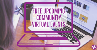 Free Upcoming Community Virtual Events