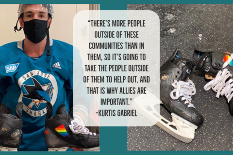 “There’s more people outside of these communities than in them, so it’s going to take the people outside of them to help out, and that is why allies are important.” -Kurtis Gabriel