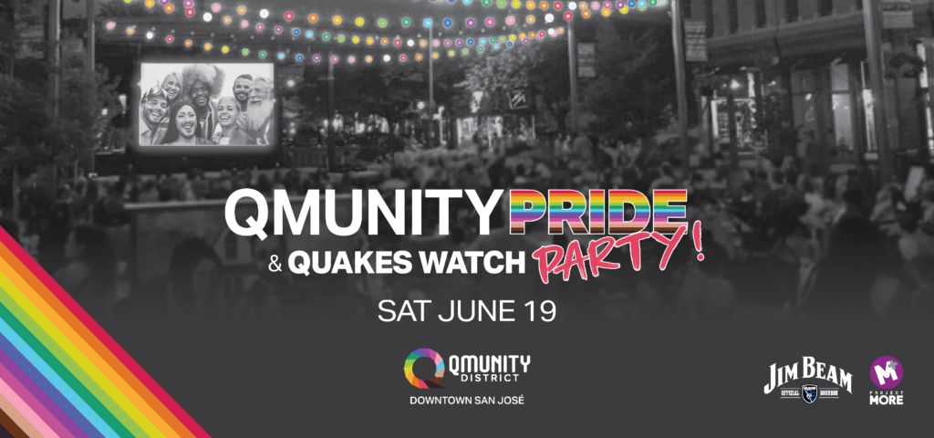 Qmunity Pride & Quakes Watch Party