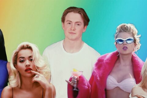 Banner image featuring Harry Styles, Cardi B, Rita ora, Taylor Swift, Billie Eilish, and Lady Gaga